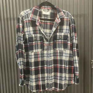 TNA plaid shirt